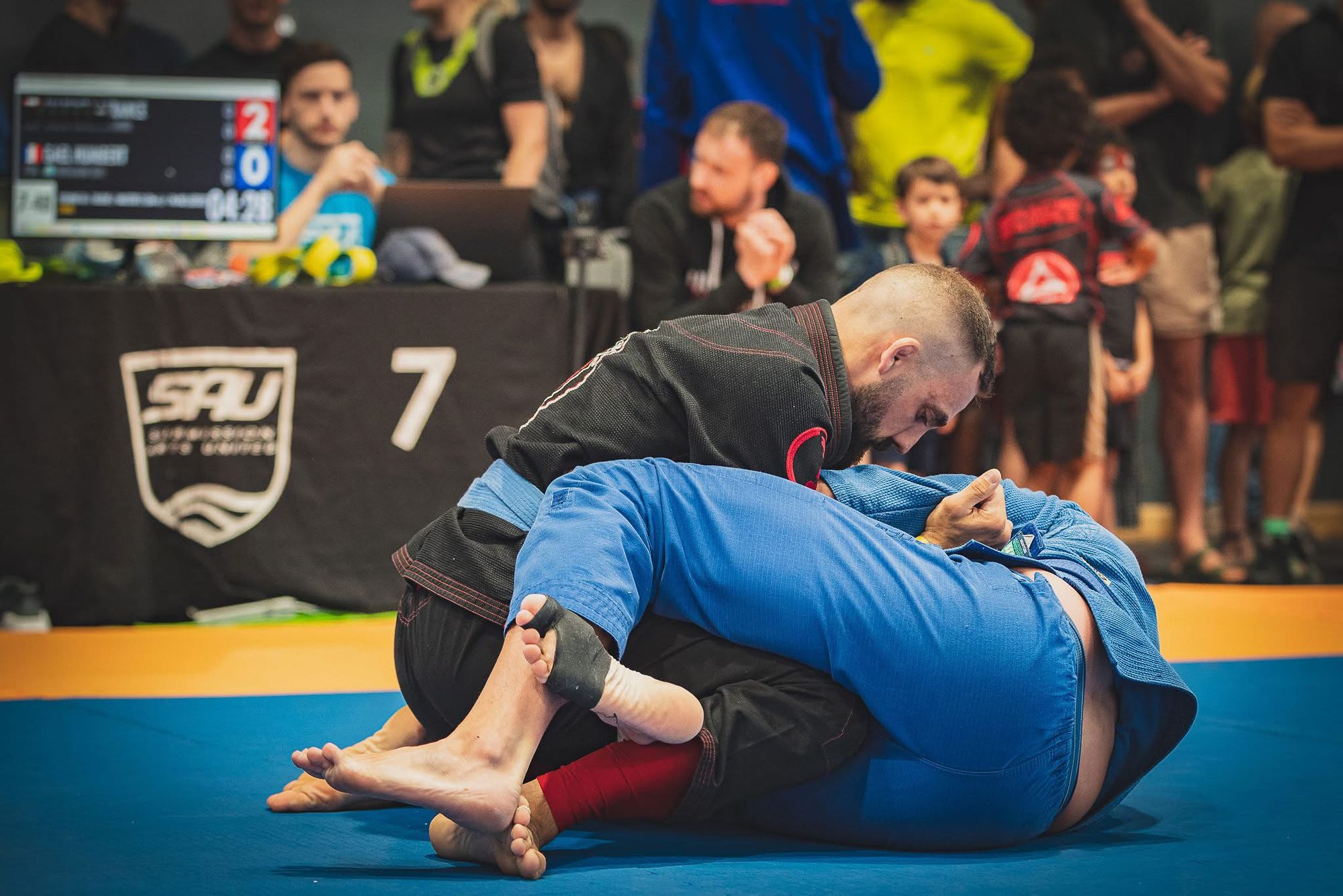 Takedown class at Gracie Laval